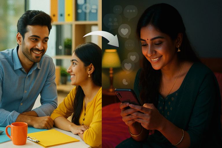 ఆఫీస్ నవ్వు ఎలా మ్యాజిక్ స్టార్ట్ అవుతుంది?