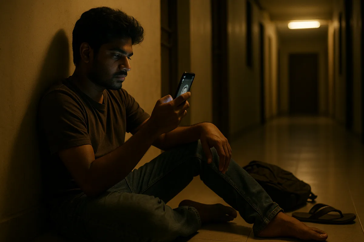 "క్లోస్ ఫ్రెండ్స్ లిస్ట్‌లో లేకపోవడంతో బాధపడుతున్న యువకుడు"