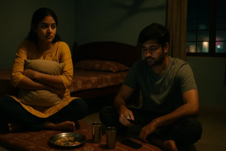 చాయ్ షాపులో తగవు తర్వాత మాట్లాడని ప్రేమ జంట